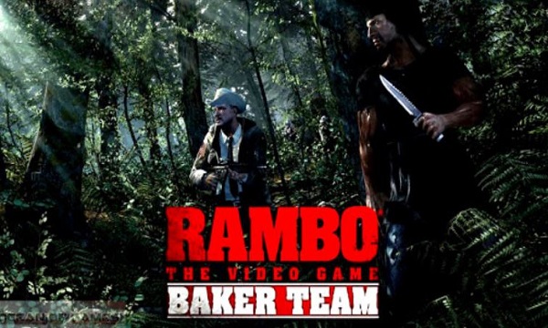 rambo the video game baker team game