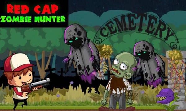 red cap zombie hunter game