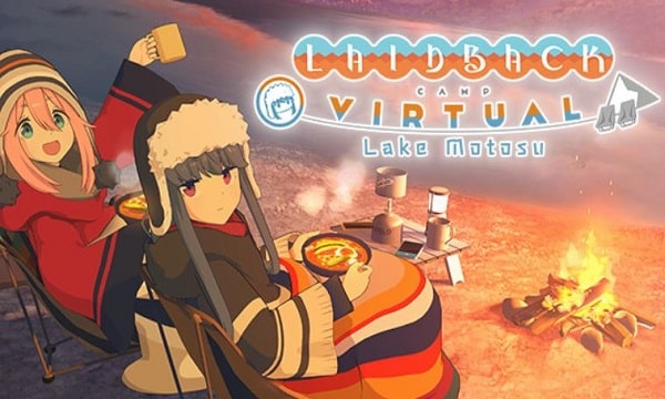 laid back camp virtual lake motosu game