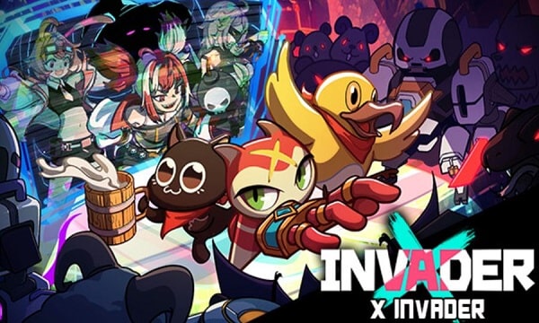 x invader game